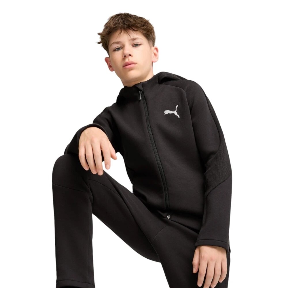Толстовка PUMA, размер 116, черный