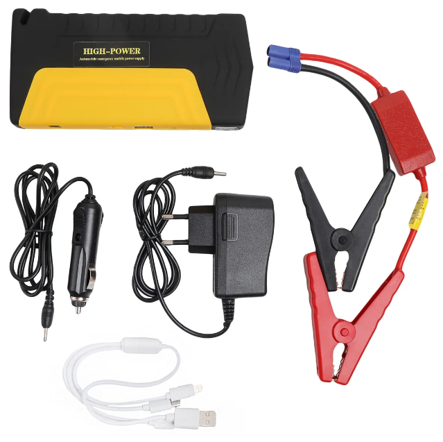 Изображение Портативное пусковое зарядное устройство Recam Group Jump Starter, 16800mAh, 2xUSB