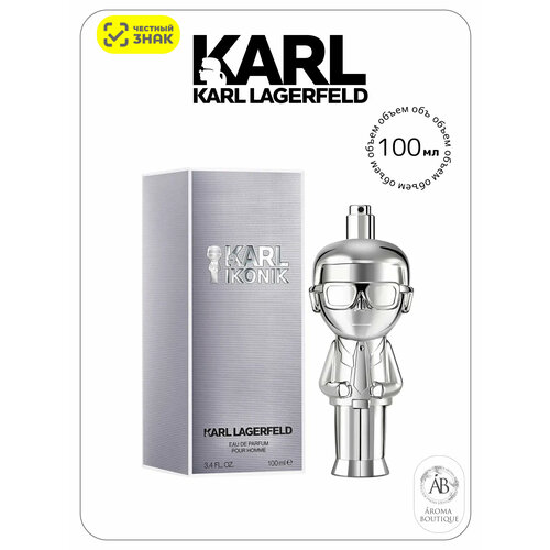 Парфюмерная вода Ikonik Pour Homme бренда Karl Lagerfeld для мужчин, 60 мл