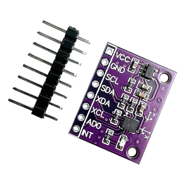 QMI8658C Sensors Module Compatible for BMI160 6Axis Gyroscope Evaluation Board for Motion Detection and Trackings — фото 1