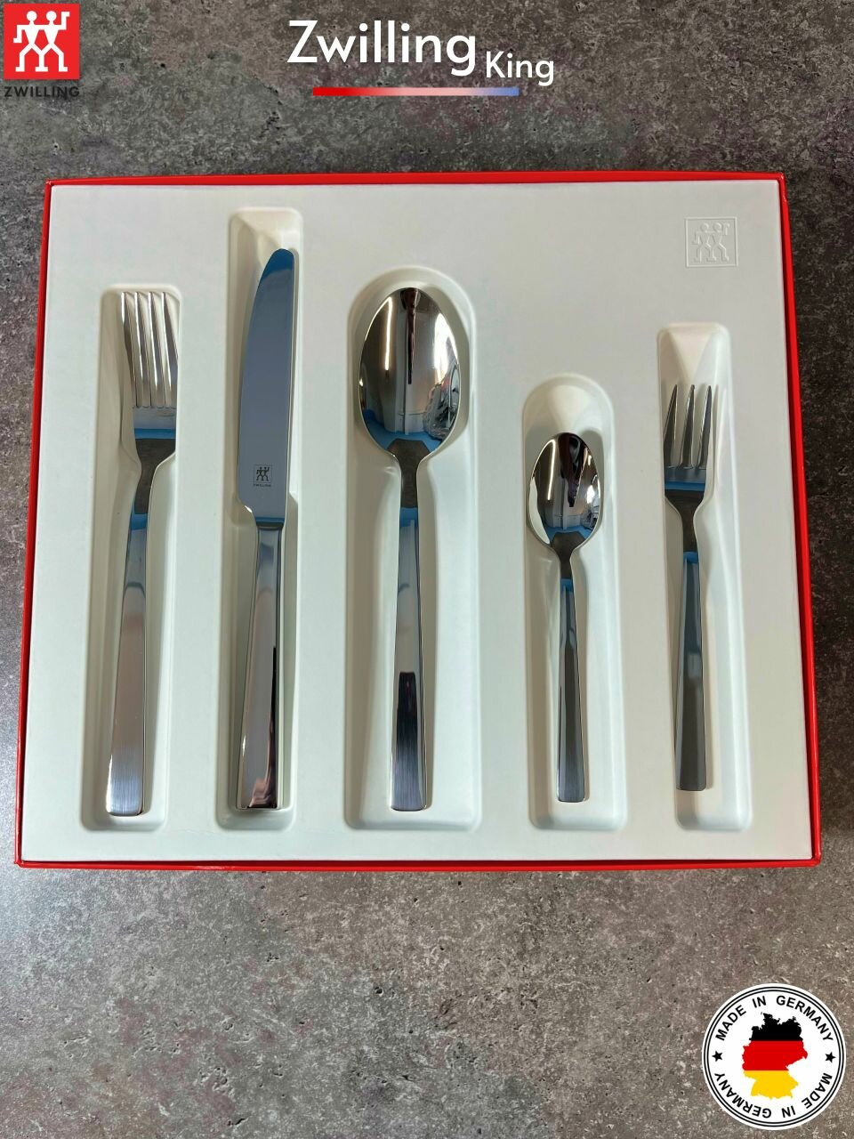 Набор столовых приборов Zwilling King 30 предметов, на 6 персон