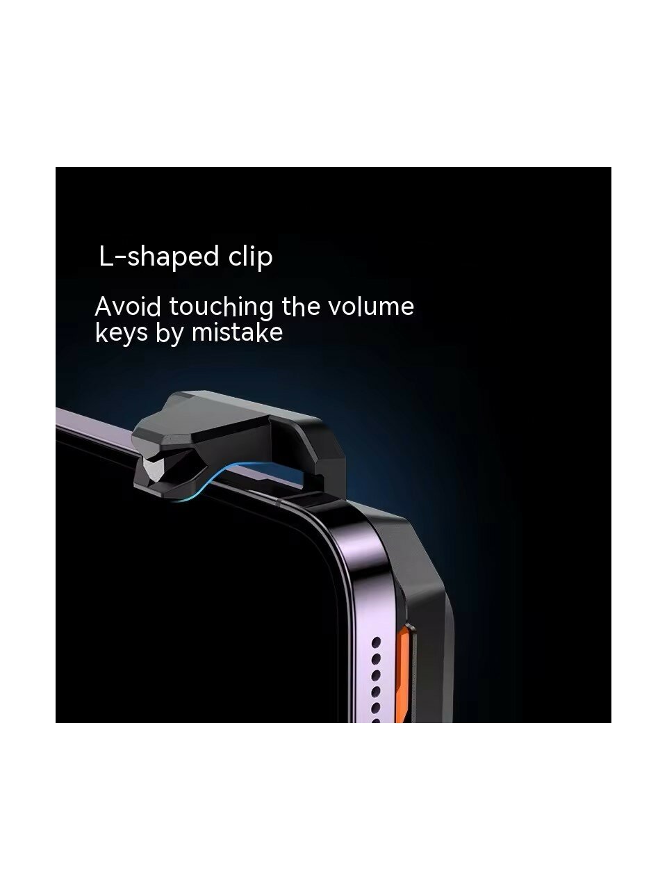 Кулер Hobimtek N40 SL14, для телефона, черный, 15W, 30x30 мм, 1 вентилятор — фото 1