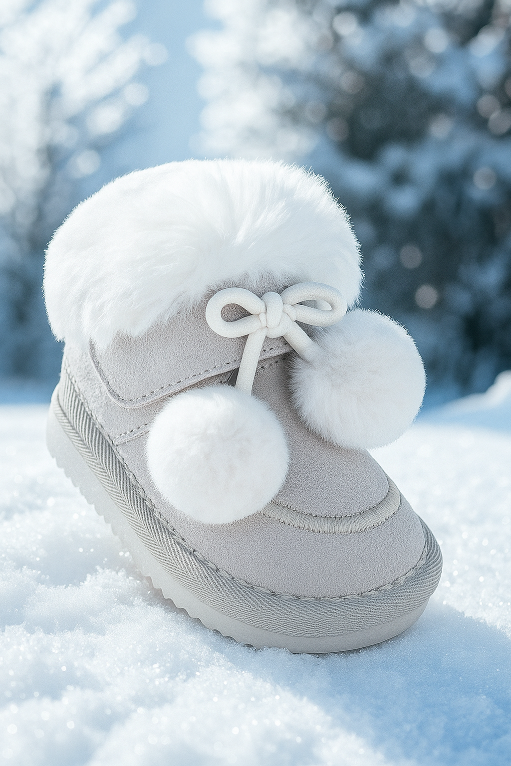 Угги Тотошка Для подростков размер 25 бежевый/серый