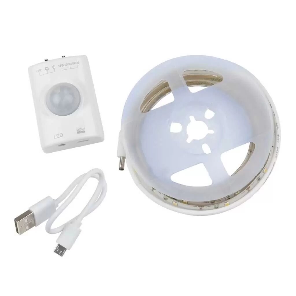 Лента светодиодная 30 светодиодов/метр 2.4 Вт IP65 1 м белый свет (4000 К) Uniel UL-00004450