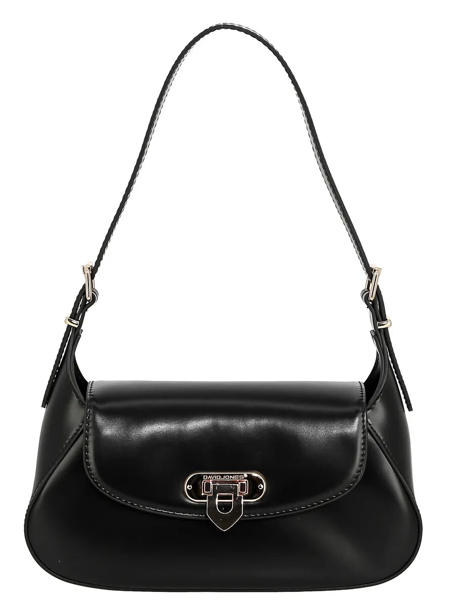 Сумка хобо DAVID JONES, черный — фото 1