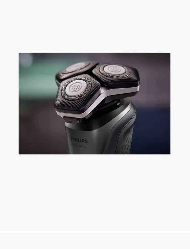 Электробритва роторная Philips S5885, 3 бреющих элемента, плавающая головка — фото 1
