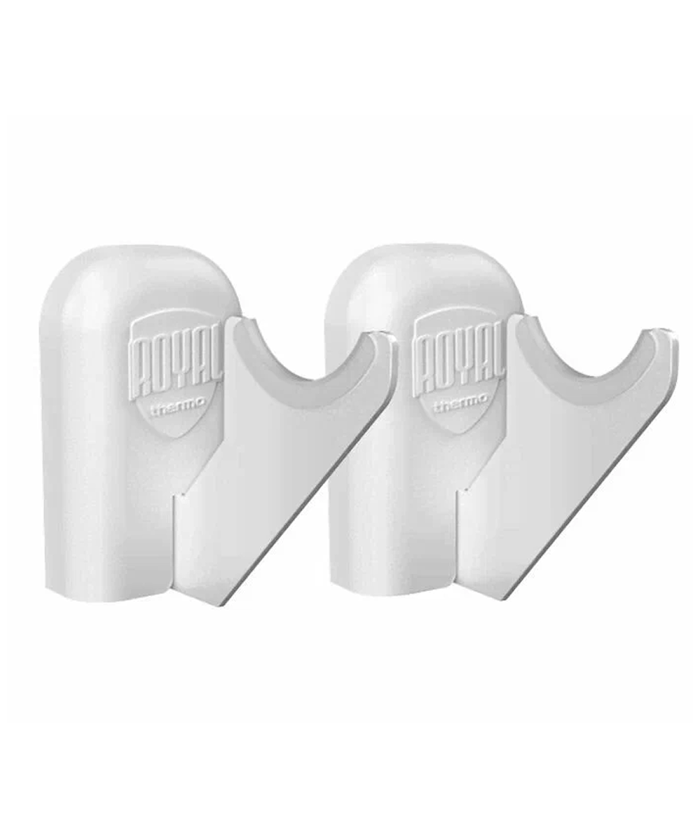 Комплект настенных регулируемых кронштейнов Royal Thermo Design 100 белые