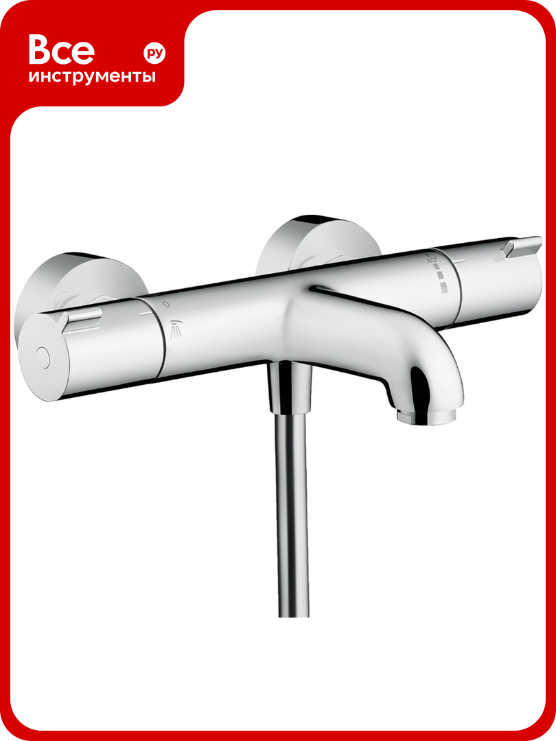 Термостатический смеситель для ванны HANSGROHE 13201000 Ecostat 1001 CL 00000048363
