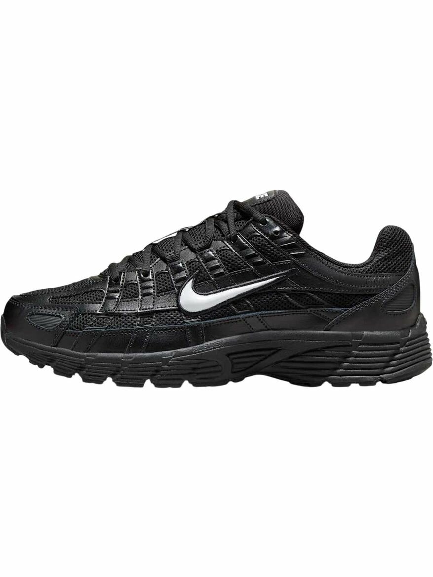 Кроссовки NIKE P-6000, полнота F, размер 9 US, черный