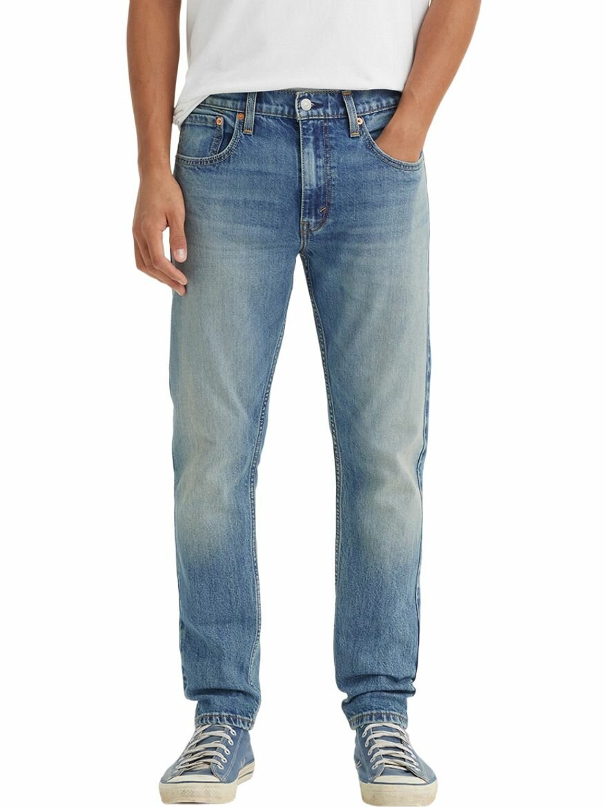 Джинсы Levi's Men 512 Slim Taper Fit Jeans, размер 33/32, синий