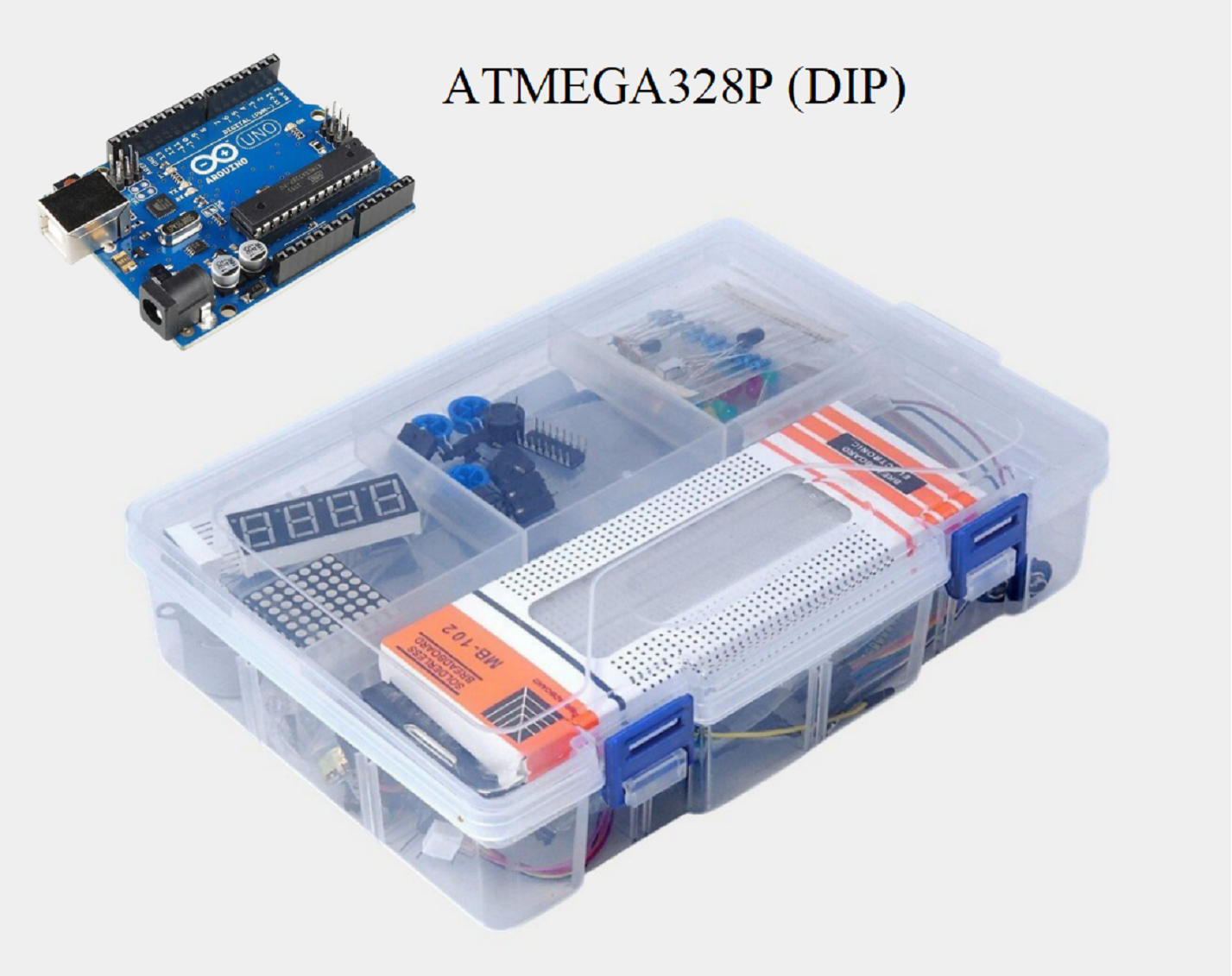 RFID Starter Kit с Arduino UNO R3 учебный комплект, тип корпуса DIP