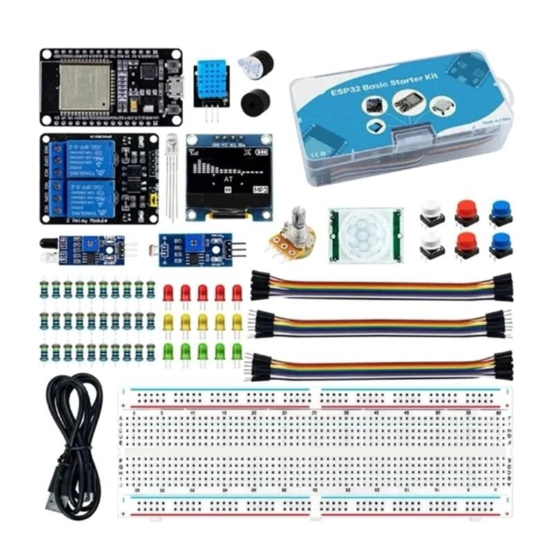 Базовый стартовый комплект для платы разработки ESP32 ESP-32S WiFi I OT с учебником