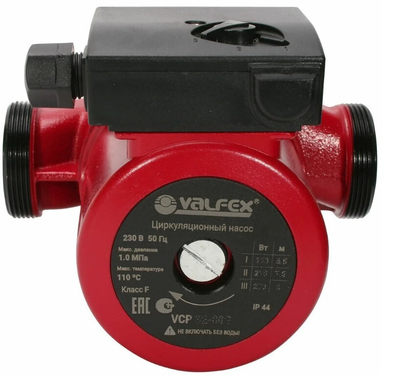 Циркуляционный насос VALFEX VCP 32-40G 180 мм (с гайками)