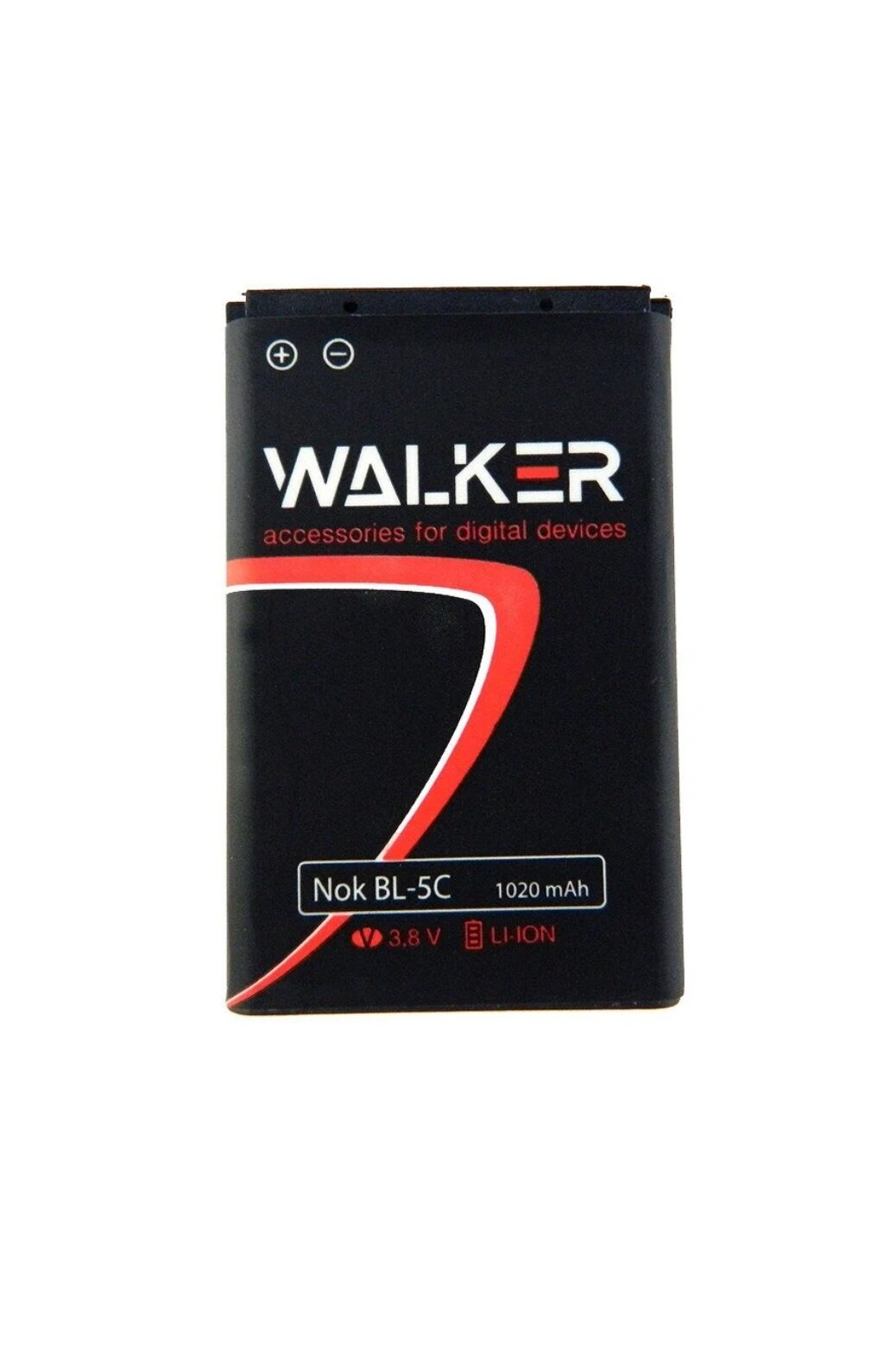 Аккумулятор для телефона WALКЕR BL-5C LI-ION 1020 mah 3.8 V батарея для телефона аккумуляторн