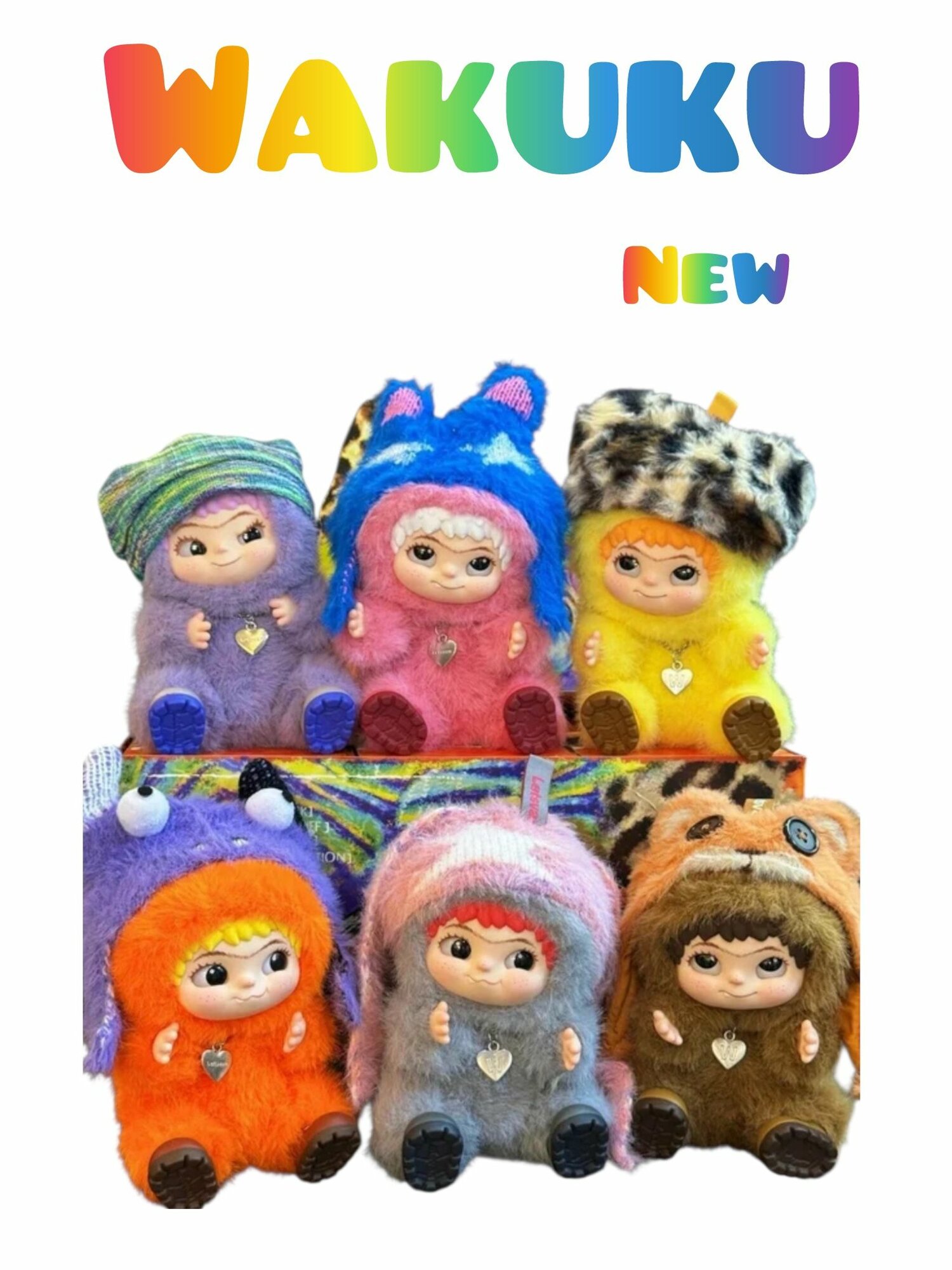 Игрушка-сюрприз Вакуку Wakuku, в коробке цвет рандомный, фигурка
