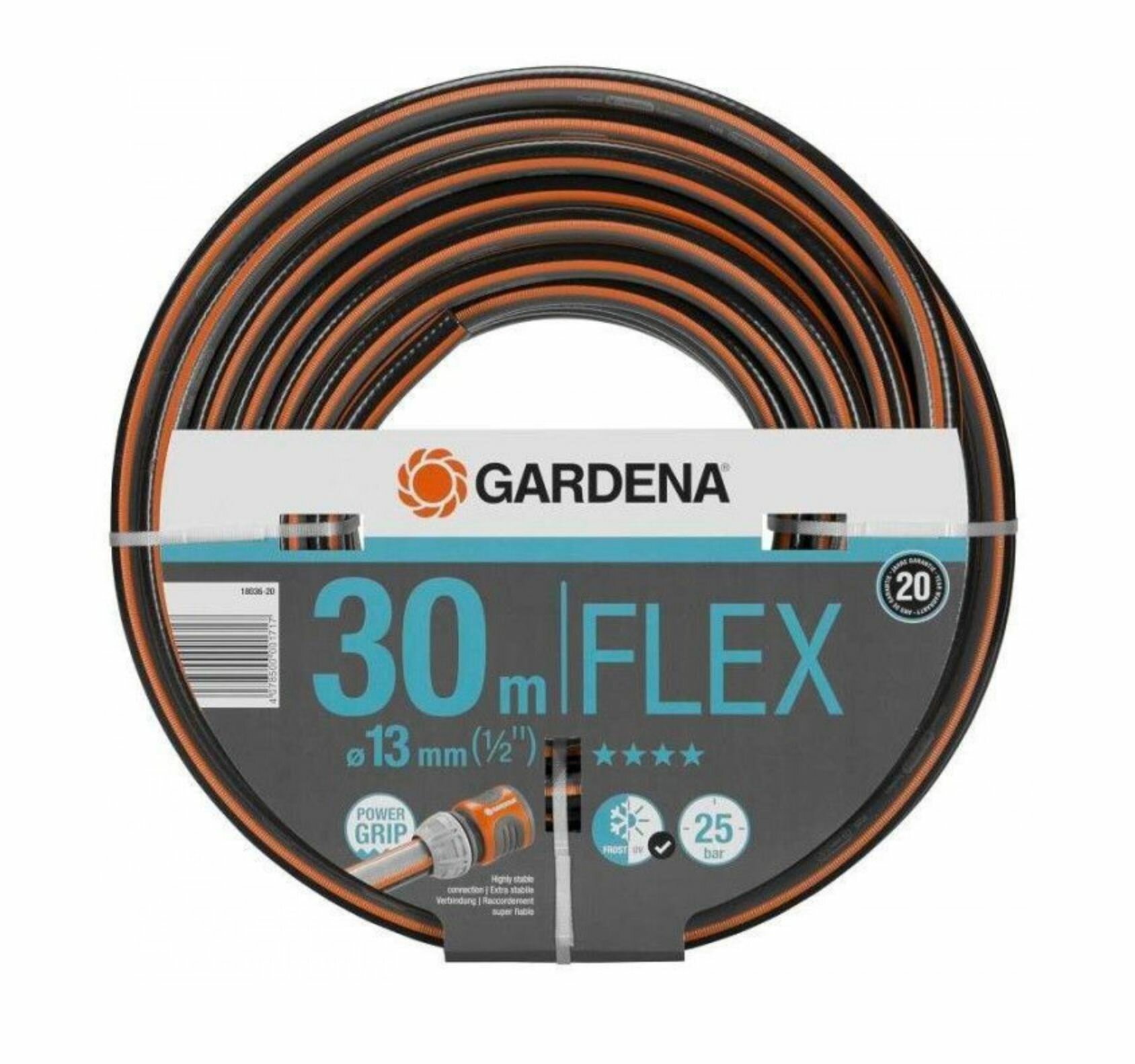 Gardena Шланг поливочный Flex 13 мм ( 1/2 ) 30 м
