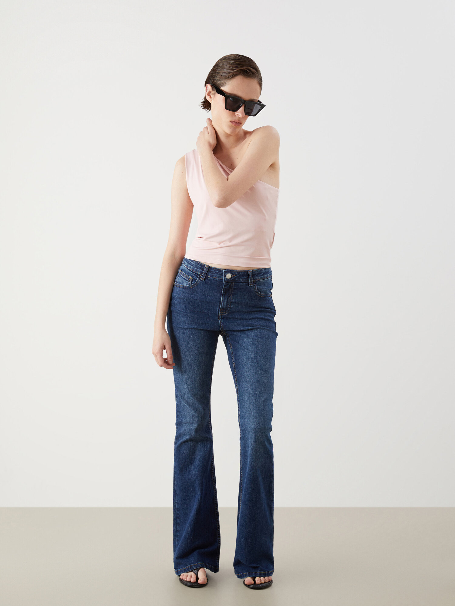 Джинсы клеш LC Waikiki, размер 32, dark rodeo