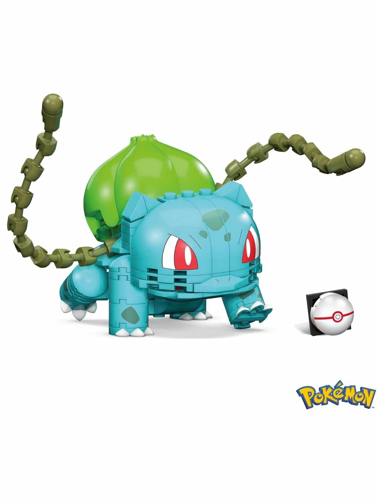 Конструктор - фигурка Покемон Bulbasaur для детей MEGA Pok mon Bouwspeelgoed — фото 1