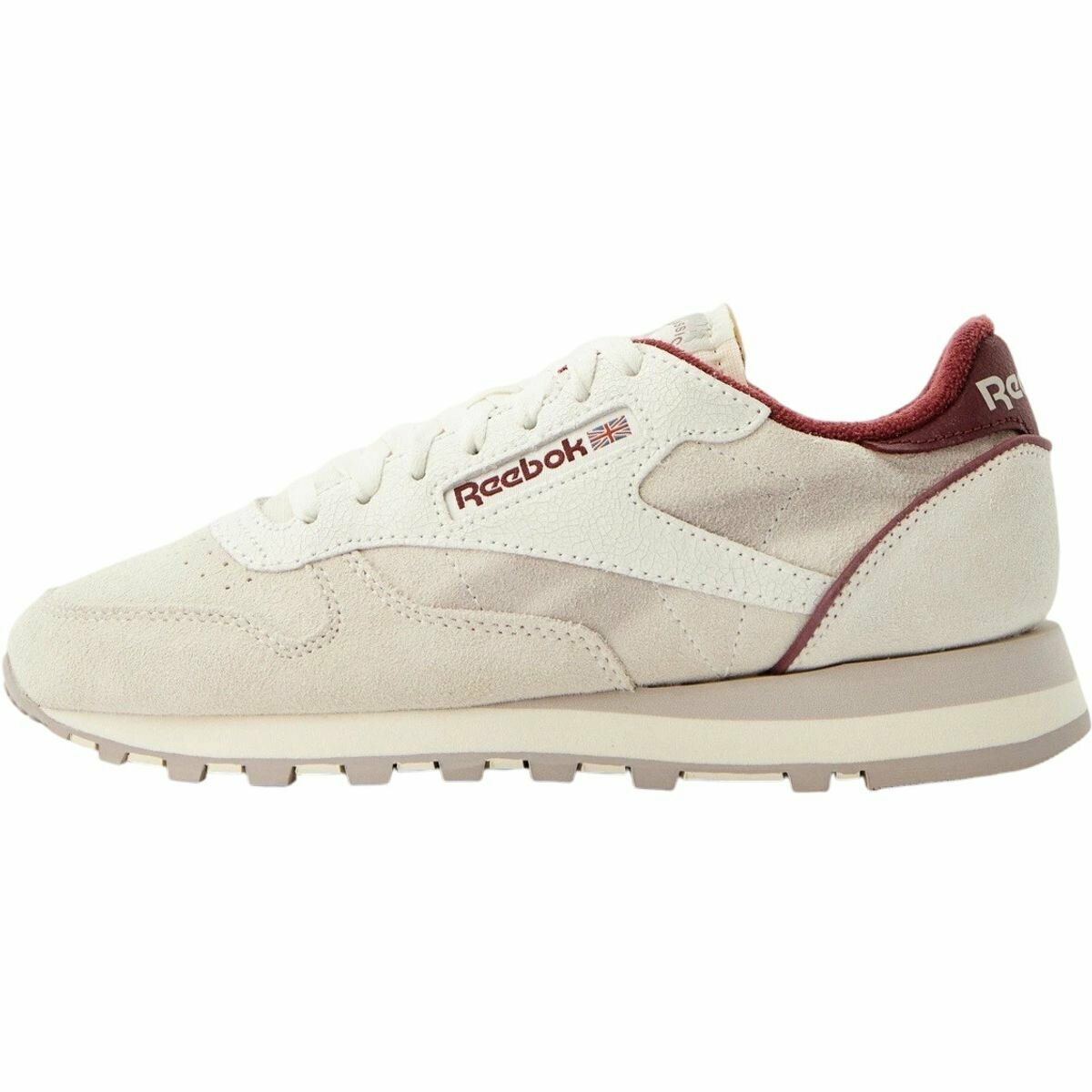 Кроссовки Reebok Classic Leather 1983 Vintage, полнота F (EU)/ на среднюю стопу, размер 10,5 US, белый