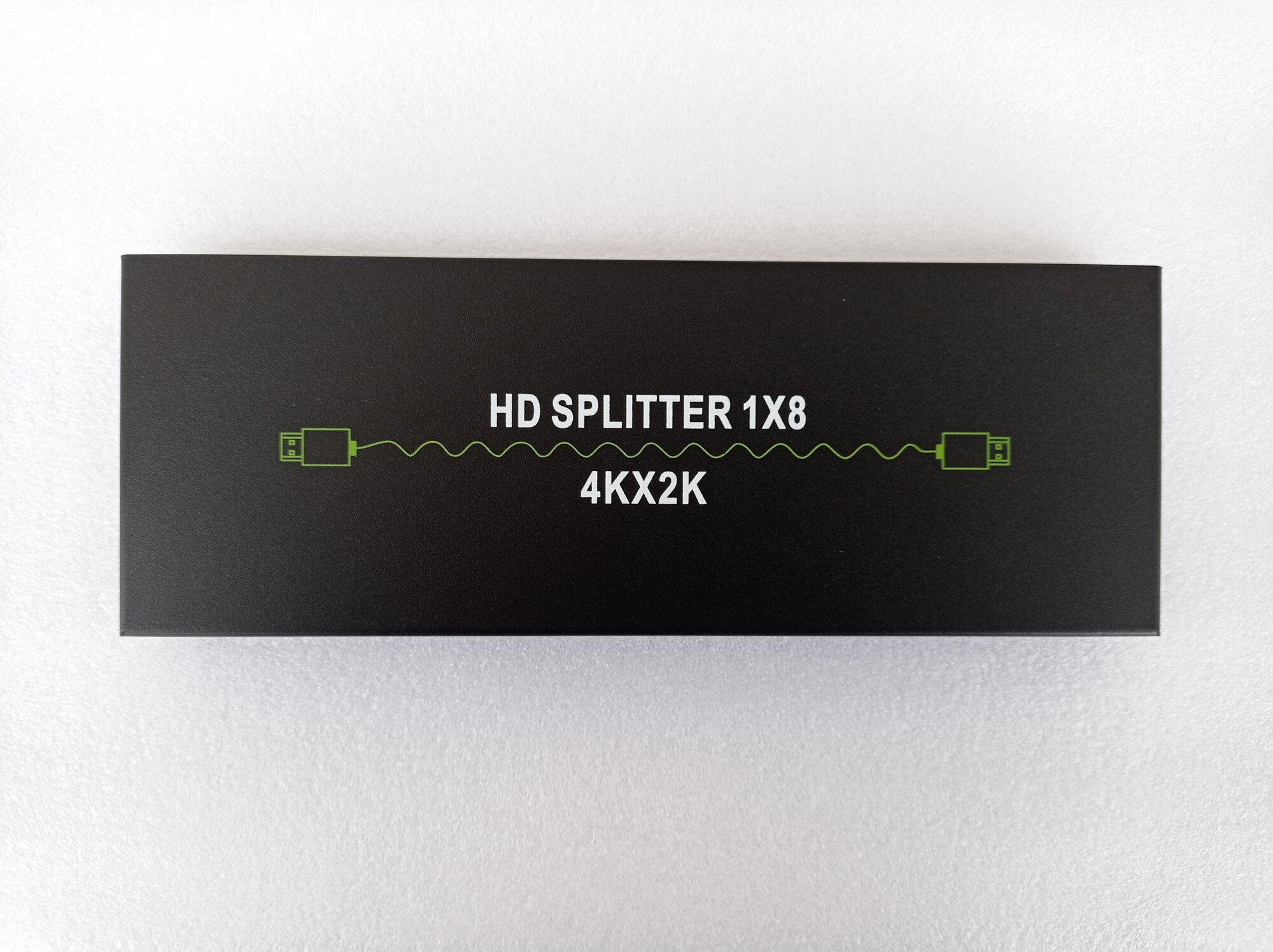 HDMI-разветвитель, 1 вход, 8 выходов, поддержка 4K, металлический корпус