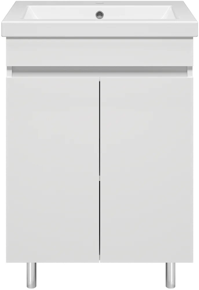 Тумба с раковиной Misty Енисей 60 2 двери