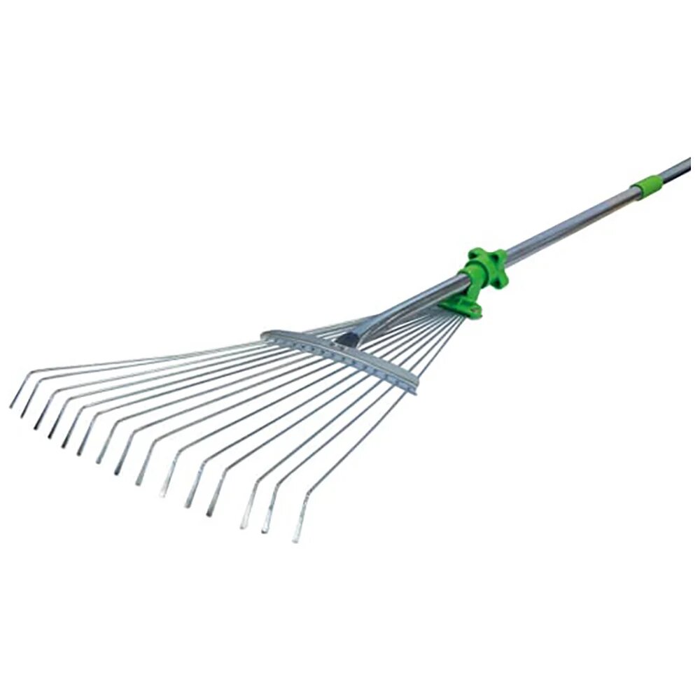 DON GAZON Грабли Веерные Алюминиевые 15 плоских зуба Регулир с ручкой 110-168 м 128-1100 220502