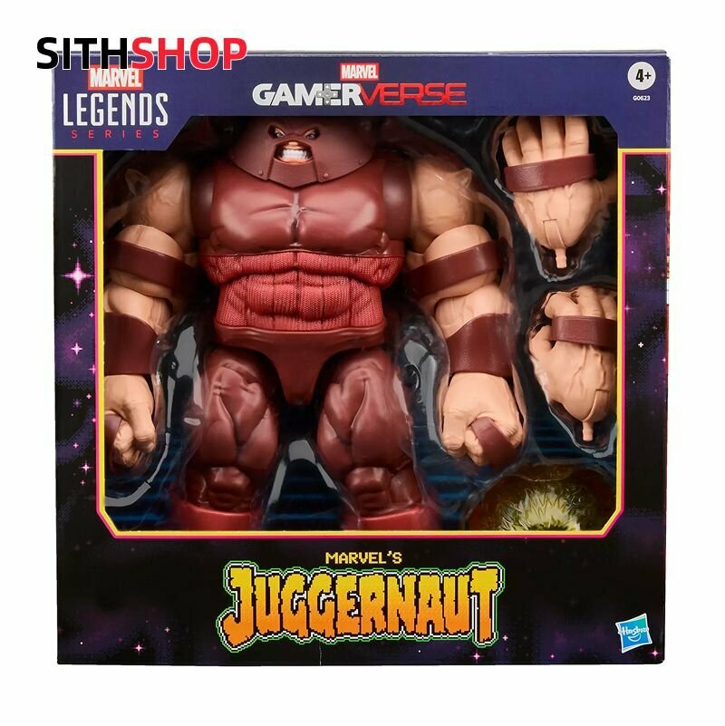 Фигурка Hasbro Marvel Legends Juggernaut Gamerverse 6 Inch Action Figure-SILP