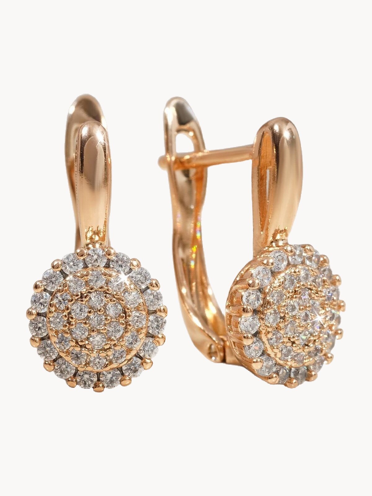 Серьги, кристалл