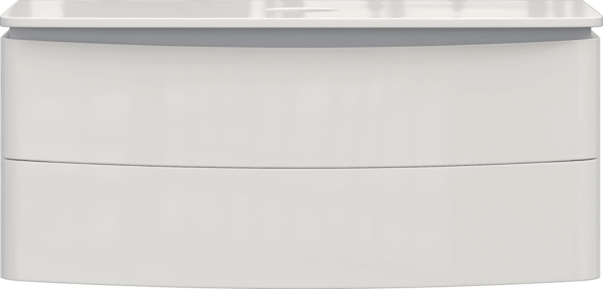 Тумба под раковину со столешницей Velvex Luna 100