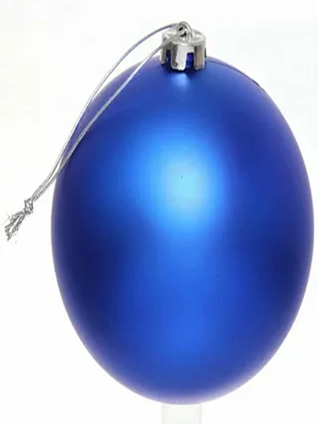 Матовый праздничный ёлочный шар «Сияние зимы» — 1 шт, яркий и стильный декор,20см