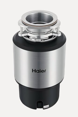 Изображение товара Измельчитель пищевых отходов Haier HDM-1155S , нержавеющая сталь, 11 л, беспроводной выключатель