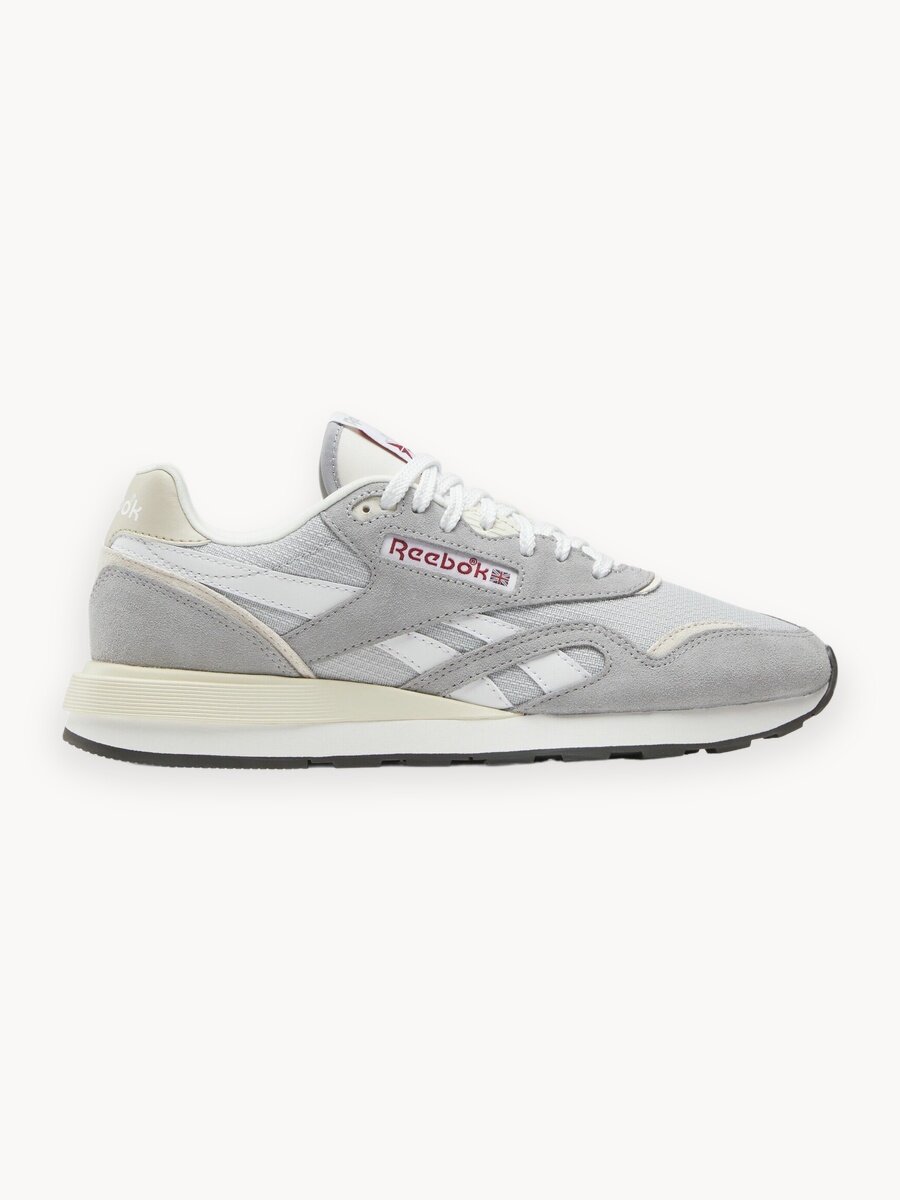 Кроссовки Reebok Classic Nylon, размер 8,5 US, серый/белый