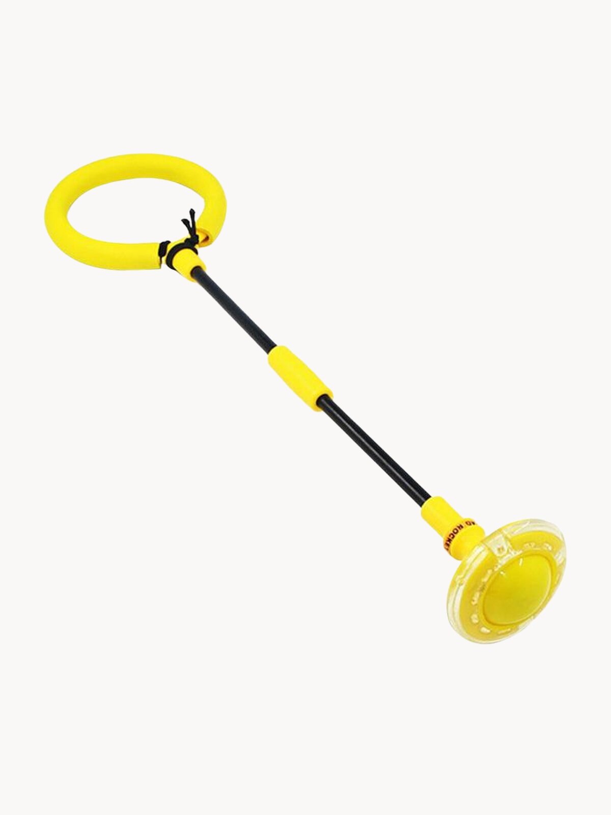 Нейроскакалка с LED - подсветкой, складная Цвет: желтый, материал: пластик, каучук, от 5 до 9 лет.