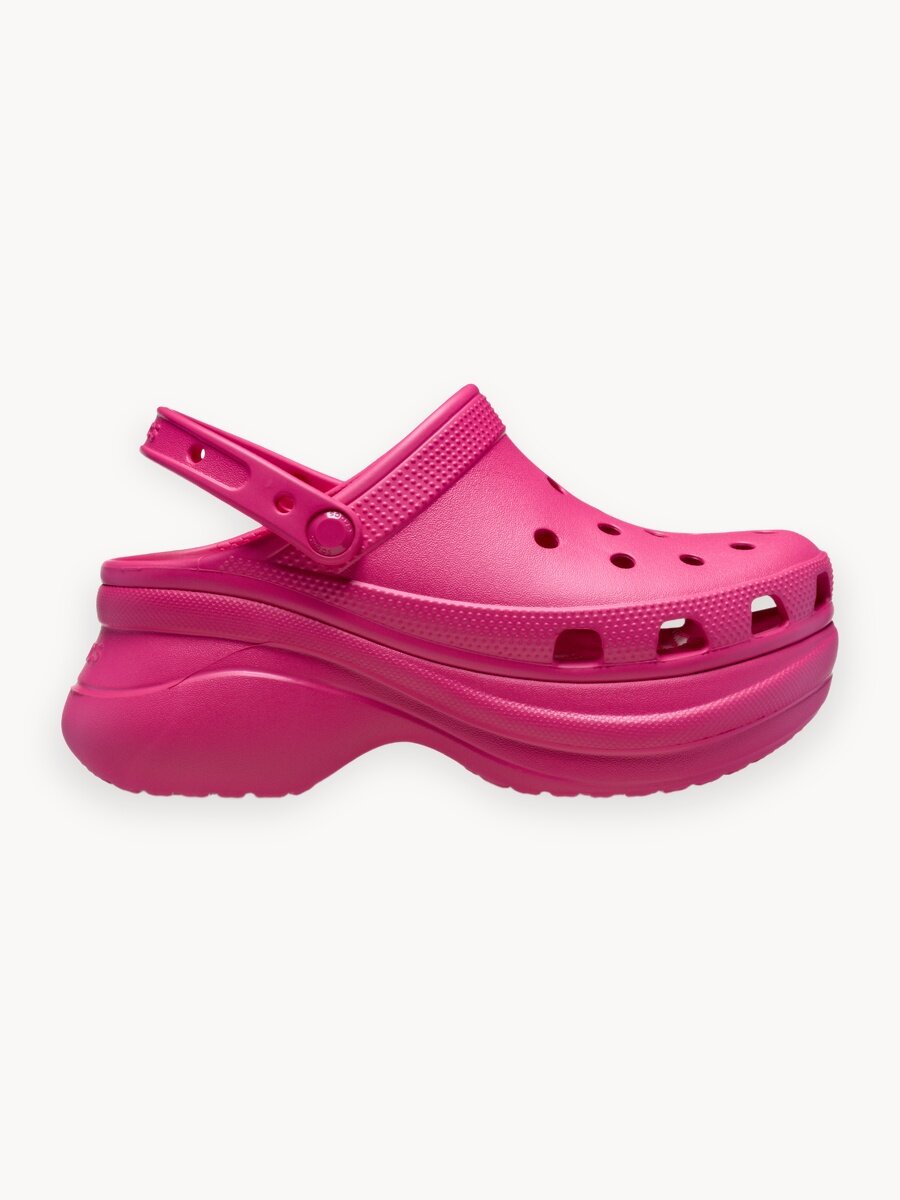 Сабо Crocs Bae Clog, размер W9 US, темно-розовый