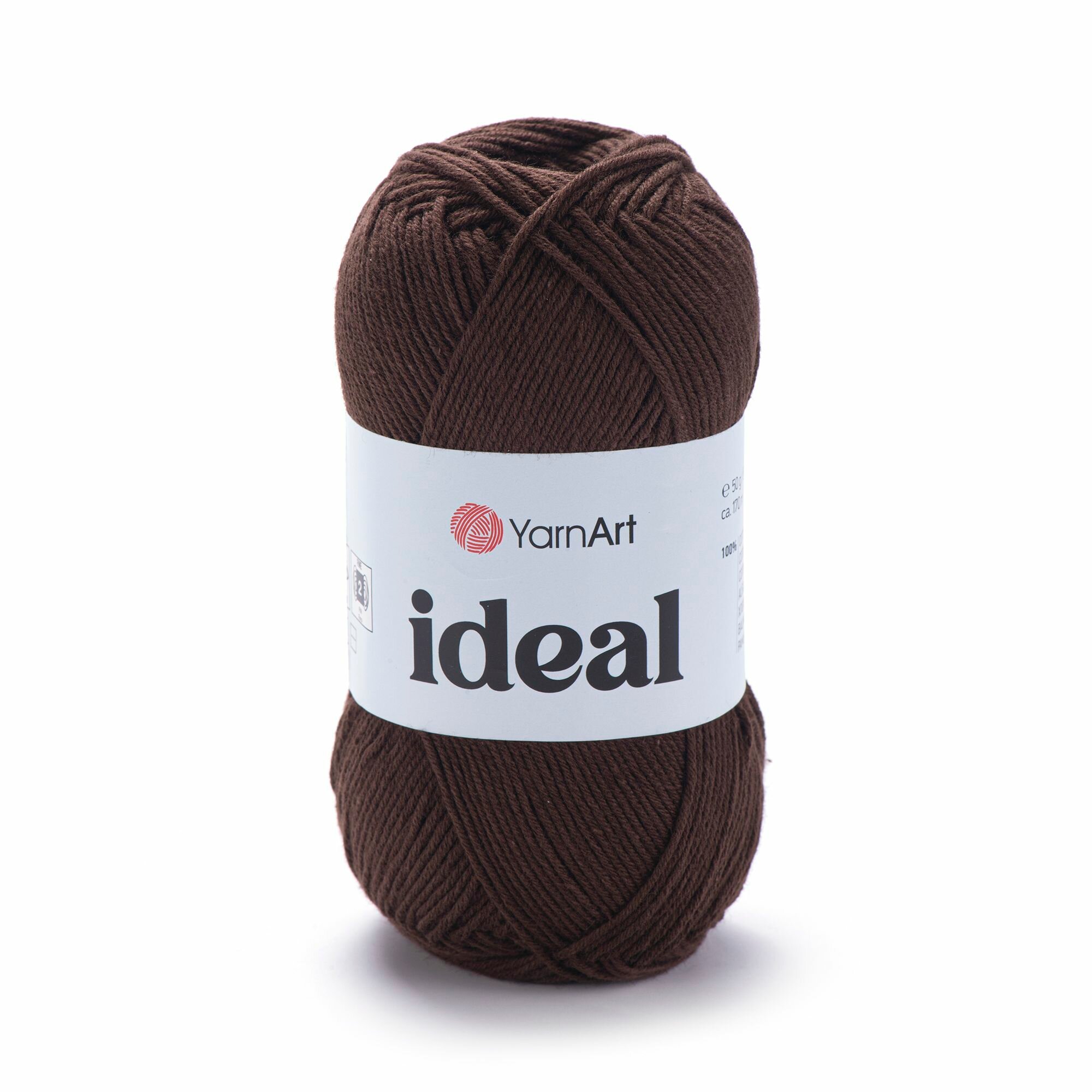 Пряжа YarnArt Ideal 232 коричневый (50г/170м, упаковка 5 мотков)