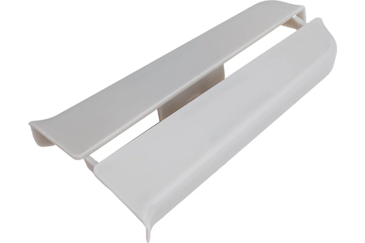 Торцевые заглушки для плинтуса DECONIKA (85 мм 002 Светло-серый 2 шт.) Д-П85-Тп-Ф1 002 СВТ СЕР