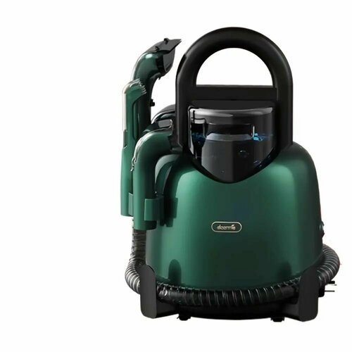 Моющий пылесос для химчистки мебели Deerma DEM-BY700 зеленый 1650 Вт уборка влажная сухая 31000₽
