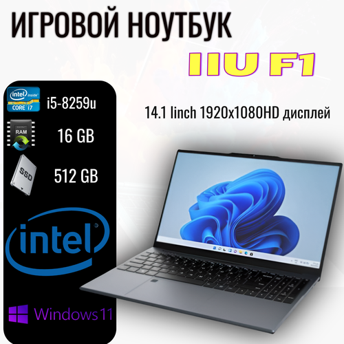 MI PAD IIU F1 141linch1920x1080Full HD ноутбук 37990₽