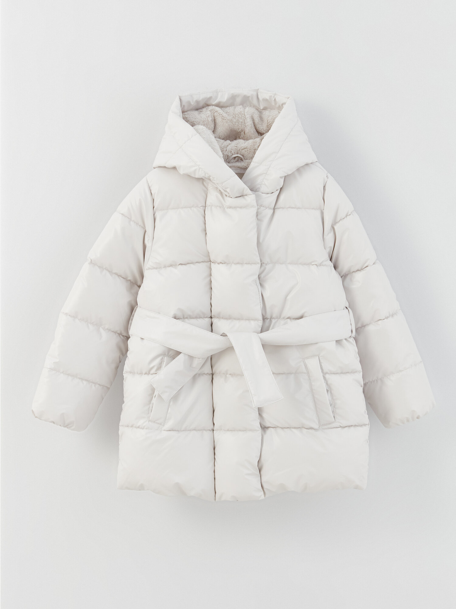 Пуховик LC Waikiki размер 6-7 лет light grey