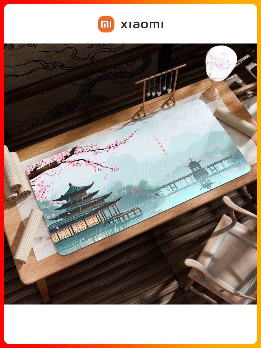 Изображение Xiaomi mijia Игровой коврик для мыши/мышки, 900x400x2мм, компьютерный, для стола, большой
