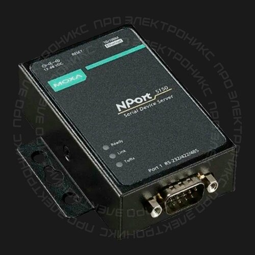Преобразователь MOXA NPort 5150 Ethernet 16867₽