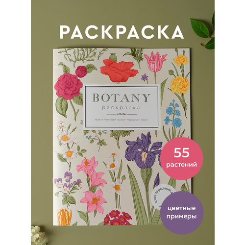 Fruit Basket (Фрукты) Раскраска антистресс для творчества и вдохновения