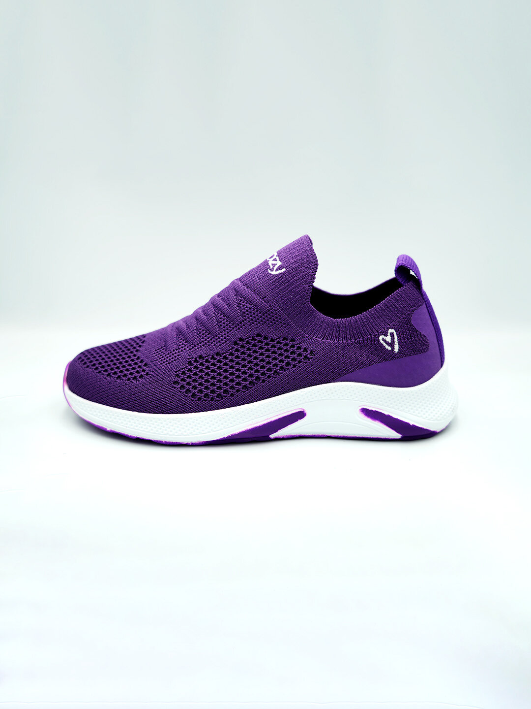 Слипоны Moozy 31-35, размер 34, , фиолетовый — фото 1