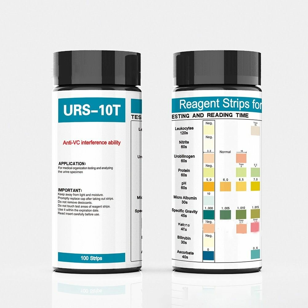 OZSUNBAURS 10in Urine тестполоски для тестирования ИМП набор для анализа мочи на кетоз pH белок