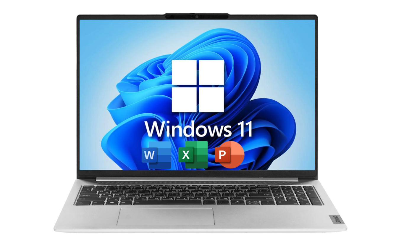 16" Ноутбук Lenovo IdeaPad Slim 5 Gen 9, 2K (2048x1280) OLED, 120Hz, 130% sRGB, Intel Core Ultra 5 125H (14 ядер, до 4.5 ГГц), RAM 16 ГБ LPDDR5X (7467 МГц), SSD 512 ГБ, Windows 11 Pro + Office 2021 Pro Plus, Алюминий, Русская раскладка