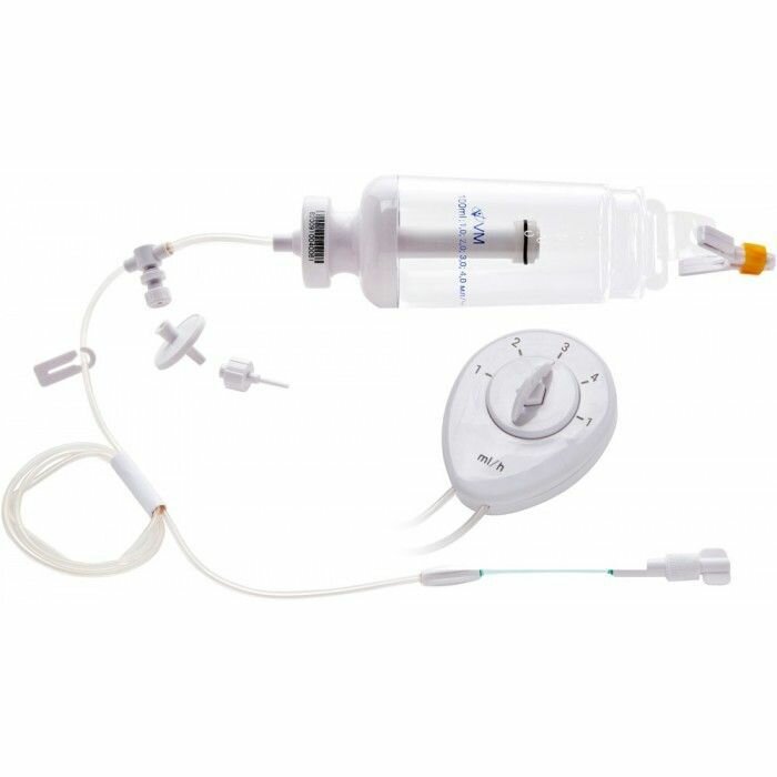 Изображение Микроинфузионная помпа Vogt Medical, 100 мл, регулятор скорости 1-2-3-4 мл/ч, без болюса