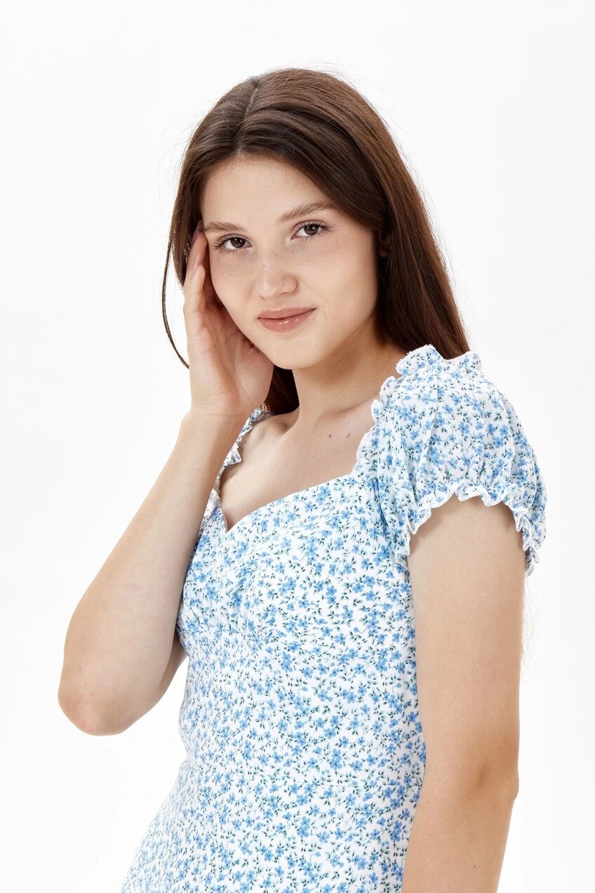 Платье Selfie, размер L, синий — фото 1