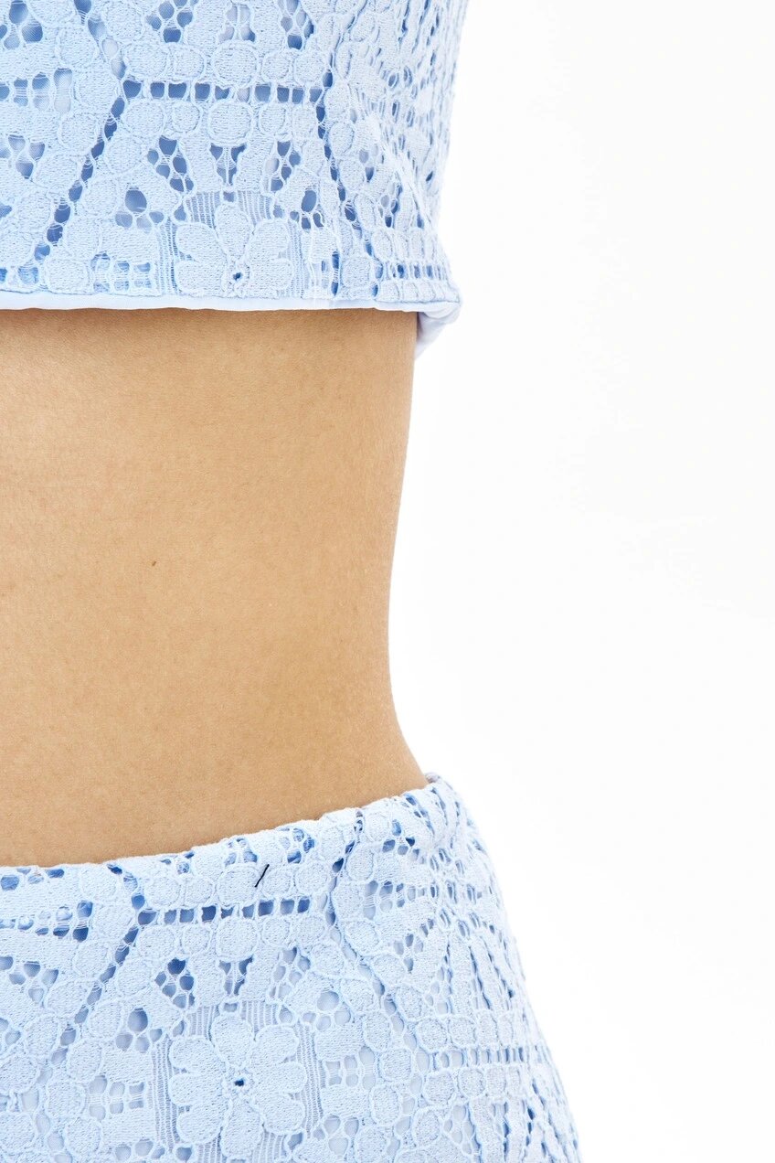 Топ Selfie, размер XS, cиний — фото 1