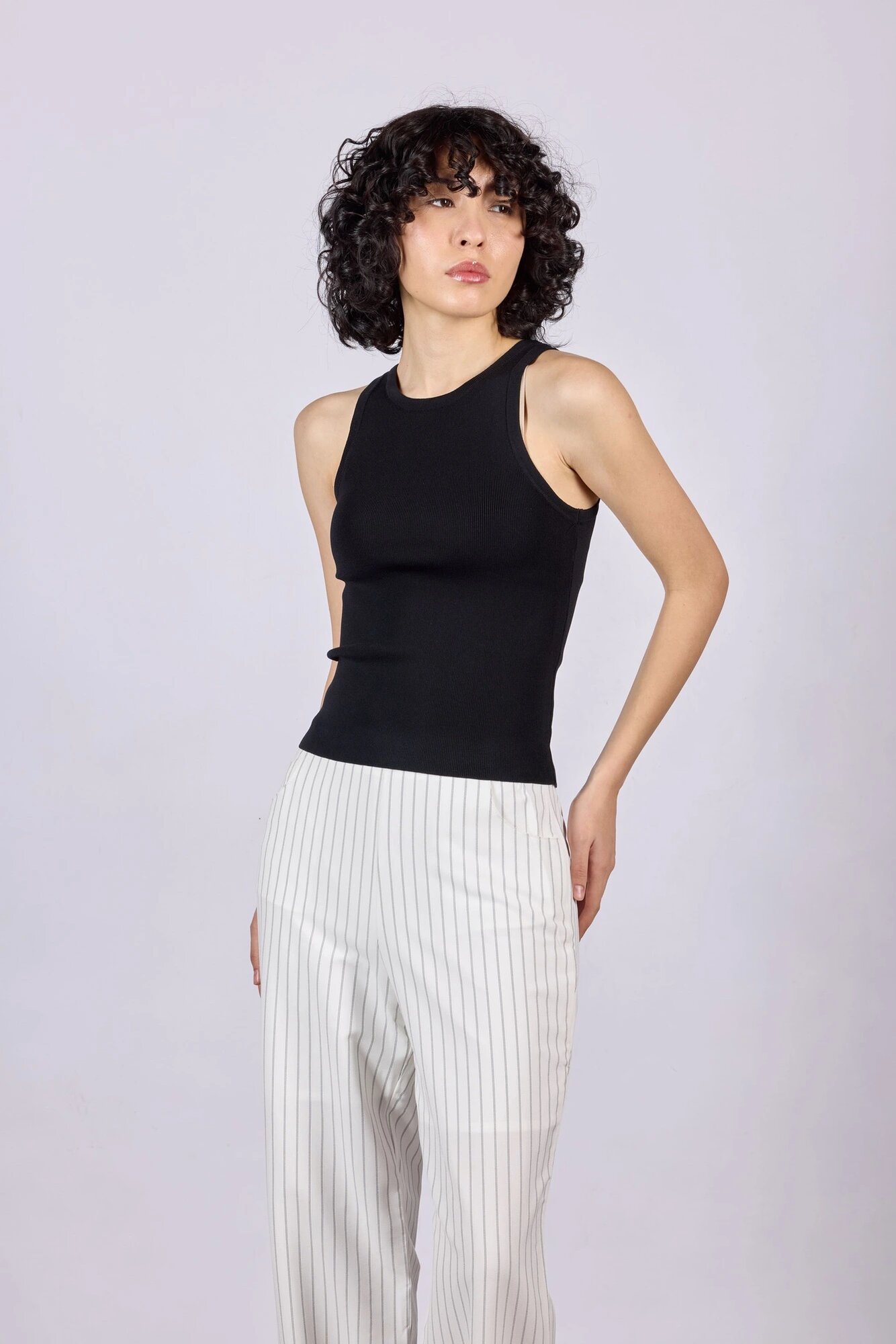 Топ Selfie, размер XS, черный — фото 1