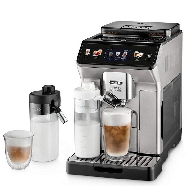 Автоматическая кофемашина DeLonghi ECAM450.55S, 13 степеней помола, 19 бар — фото 1